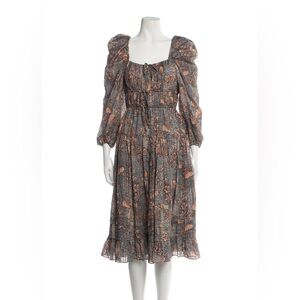 Ulla Johnson Midi Print Dress